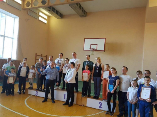 конкурс Папа, Мама, Я спортивная семья в г. Кирсанове