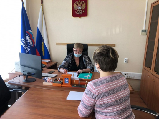 Прием граждан сотрудниками аппарата Уполномоченного 